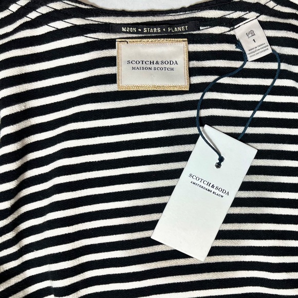 NWT Scotch & Soda Maison Scotch Lightweight Open Cardigan - Picture 4 of 11